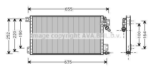 AVA COOLING SYSTEMS MZ5111: Condensator, climatizare fara uscator