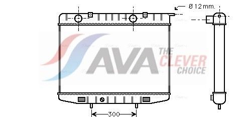 AVA COOLING SYSTEMS FT3151: Radiator ulei, ulei motor