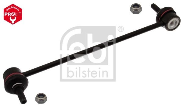FEBI BILSTEIN 43319: Brat / bieleta suspensie, stabilizator Axa fata stanga, Axa fata dreapta, 280mm, Otel, cu piulițe