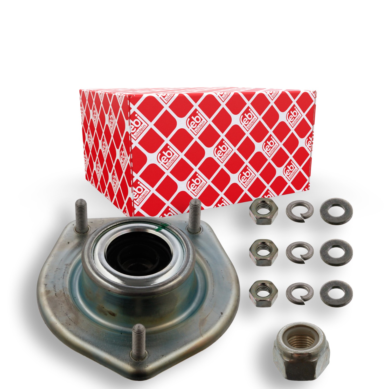 FEBI BILSTEIN 38064: Set reparatie, rulment sarcina amortizor punte fata, cu rulment cu bile