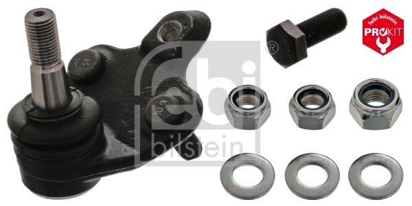 FEBI BILSTEIN 43030: Articulatie sarcina / ghidare partea de jos, Axa fata stanga, Axa fata dreapta, 15,1mm, cu material de atașare/fixare