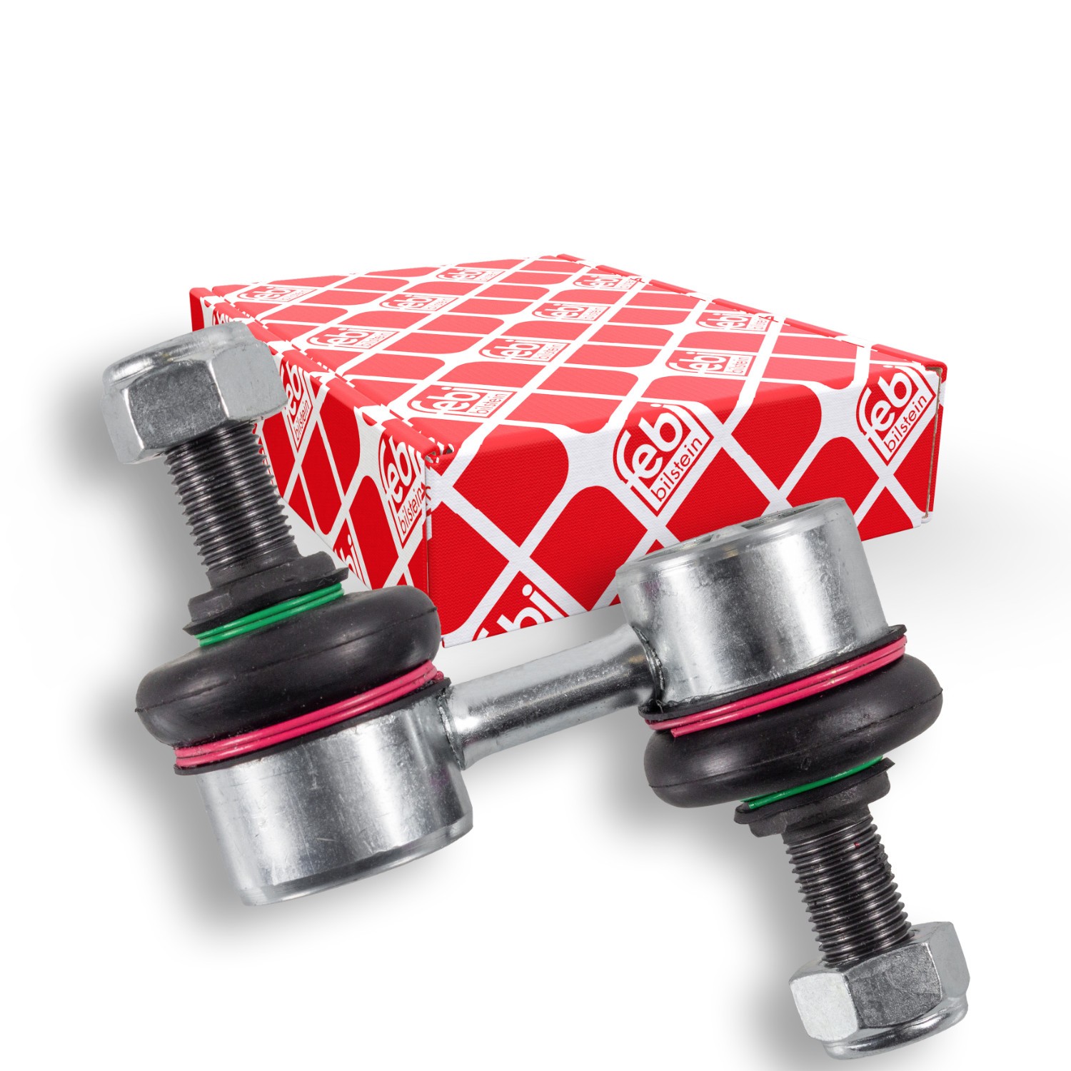 FEBI BILSTEIN 41184: Brat / bieleta suspensie, stabilizator Axa fata stanga, Axa fata dreapta, 60mm, Otel, cu piulițe