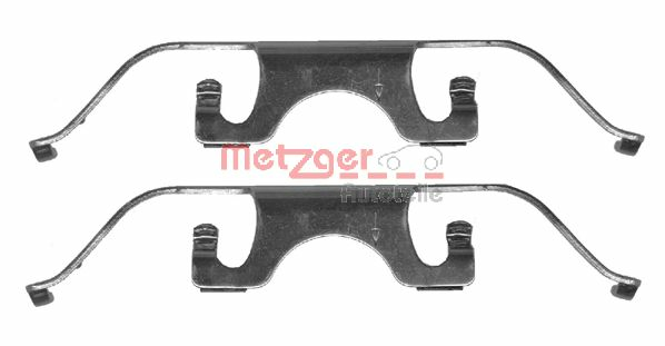 METZGER 109-1224: Lisakomplekt, ketaspiduriklotsid