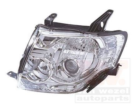 VAN WEZEL 3246961 Scheinwerfer links, H11, H9, ohne Stellmotor für LWR, Lichtscheibenfarbe Blinkleuchte: glasklar