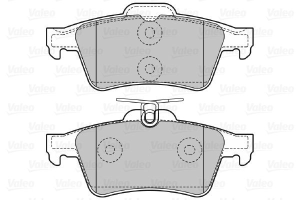 VALEO 541641: Piduriklotsid Esisild, E-PERFORMANCE
