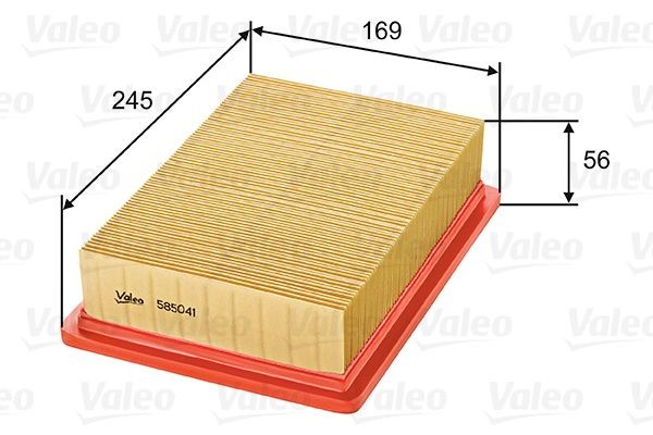 VALEO 585041: Filtru aer