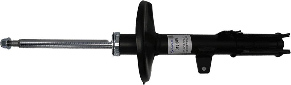 SACHS 313 889: Amortizor Axa spate dreapta, presiune gas, Ansamblu amortizor-arc
