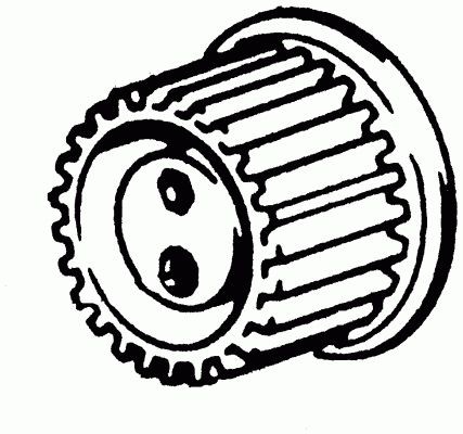 LEMFÖRDER 14264 01: Poulie renvoi / transmission, courroie de distribution
