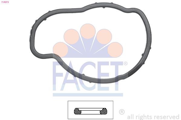 FACET 7.9573: Tarpiklis, termostatas Made in Italy - OE Equivalent