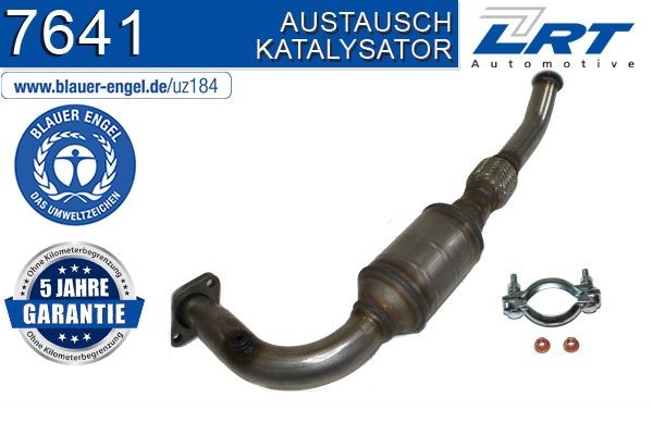 LRT 7641: Katalysator ausgezeichnet mit "Der Blaue Engel"