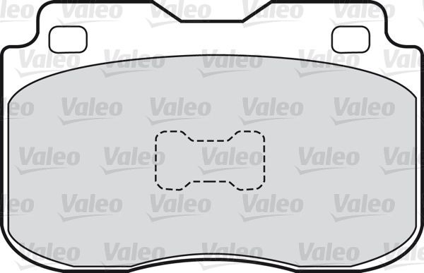 VALEO 598371: Piduriklotsid Esisild