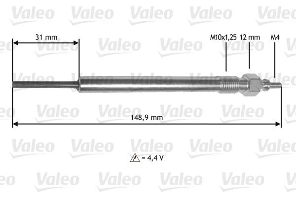 VALEO 345182: Bujie incandescenta