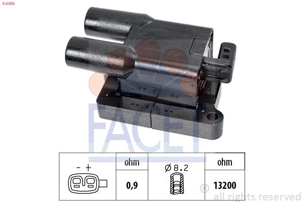 FACET 9.6396: Süütepool Made in Italy - OE Equivalent