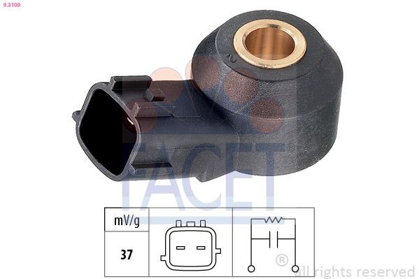 FACET 9.3109: Detonatsiooniandur Made in Italy - OE Equivalent