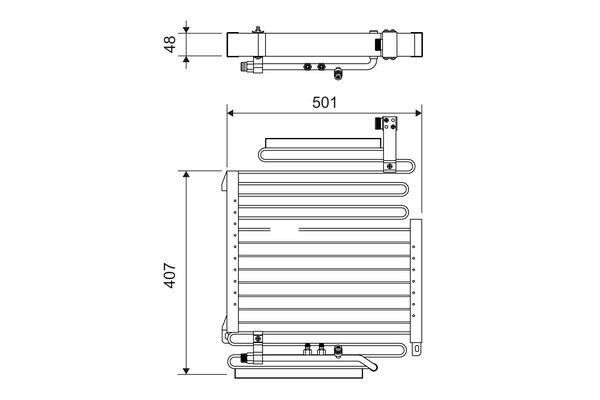 VALEO 814296: Condensator, climatizare fara uscator