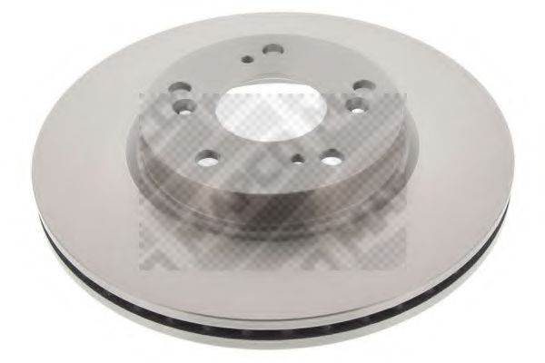 MAPCO 25206: Disc de frână punte fata, Ř: 282mm, ventilat, Ř: 282mm