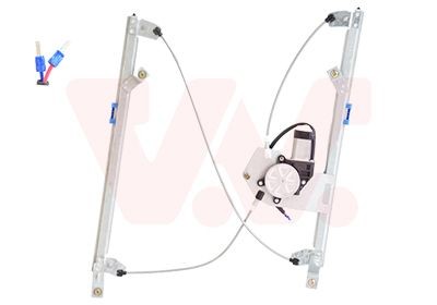 VAN WEZEL 4331268: Mecanism actionare geam fata dreapta, electric, cu motor electric
