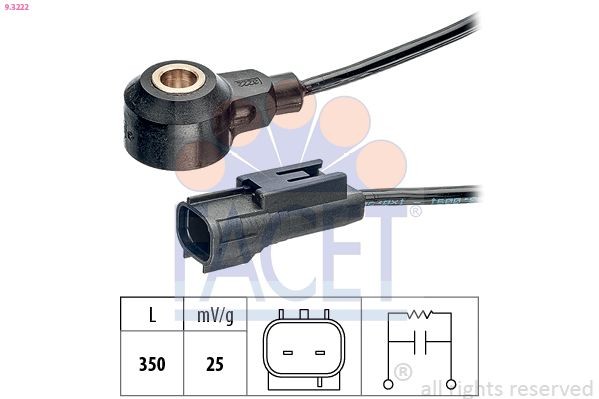 FACET 9.3086: Detonatsiooniandur Made in Italy - OE Equivalent
