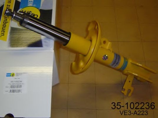 BILSTEIN 35-102236: Tlmič pérovania predna naprava vlavo, tlak plynu, Pružiaca jednotka B8 Performance Plus