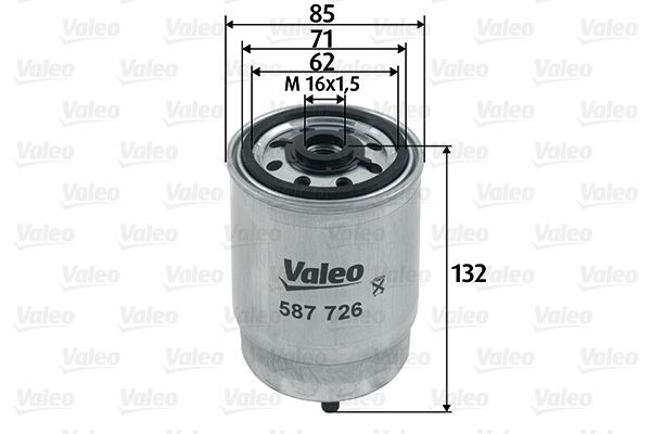 VALEO 587726: Kütusefilter