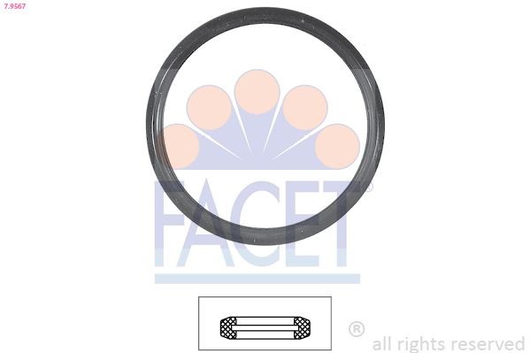 FACET 7.9567: Tihend, termostaat Made in Italy - OE Equivalent