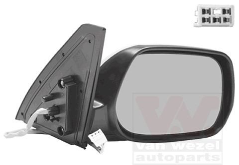 VAN WEZEL 5377808: Specchietto retrovisore esterno * HAGUS * Dx