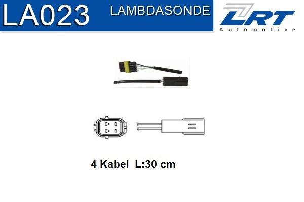 LRT LA023: Adapter, lambda andur CST1276