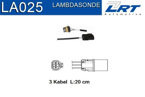 LRT LA025: Adattatore, Sonda lambda CST1276