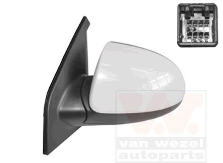 VAN WEZEL 8313807: Εξωτερικός καθρέπτης * HAGUS * αριστερά