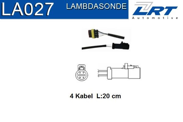 LRT LA027: Adapter, lambda andur CST1276