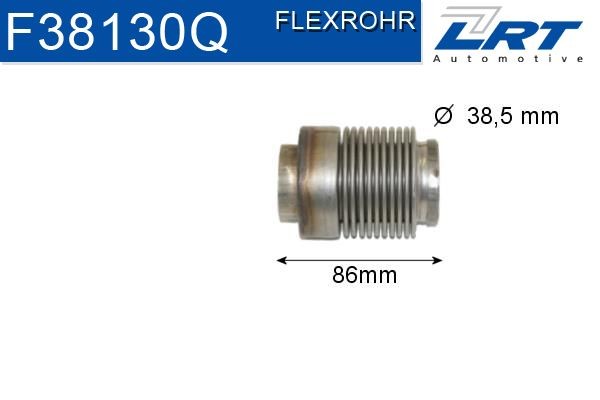LRT F38130Q: Teava flexibila, esapament