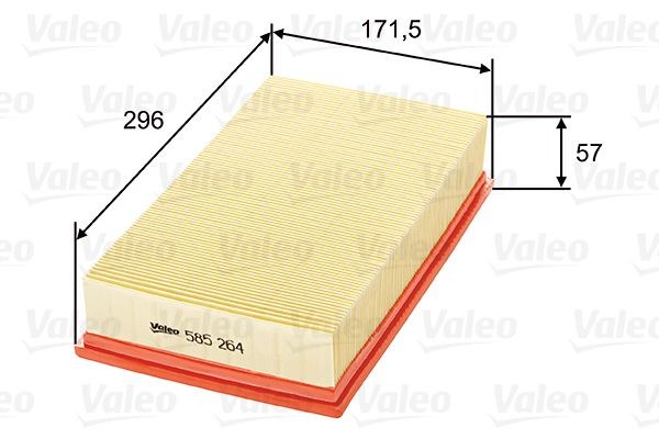 VALEO 585264: Luftfilter