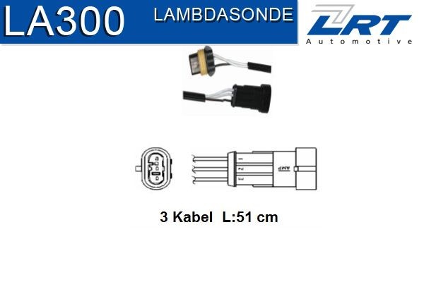 LRT LA300: Adapter, lambda andur CST1285