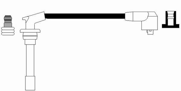 NGK 38996: Fisa bujii 50cm