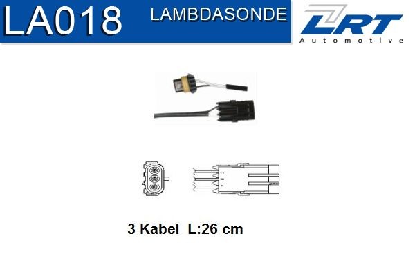 LRT LA018: Adapter, lambda andur CST1276