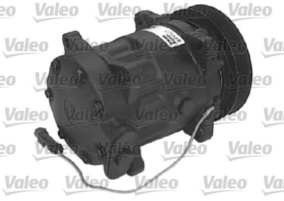 VALEO 699507: Kliimakompressor PAG-kompressoriõliga, REMANUFACTURED