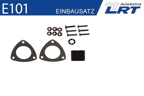 LRT E101: Set montare, catalizator