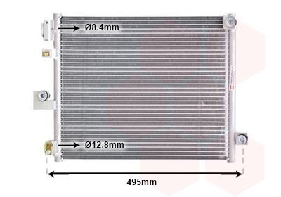 VAN WEZEL 82005194: Condensator, climatizare fara uscator