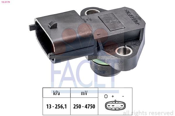 FACET 10.3179: Õhusurveandur, Made in Italy - OE Equivalent