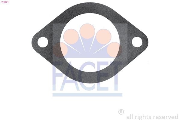 FACET 7.9571: Joint d'étanchéité, thermostat Made in Italy - OE Equivalent