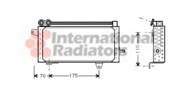 VAN WEZEL 43003145: Radiator ulei, ulei motor
