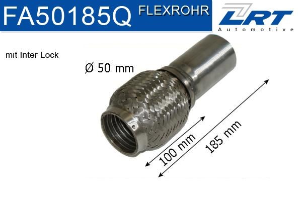 LRT FA50185Q: Flexrör, avgassystem
