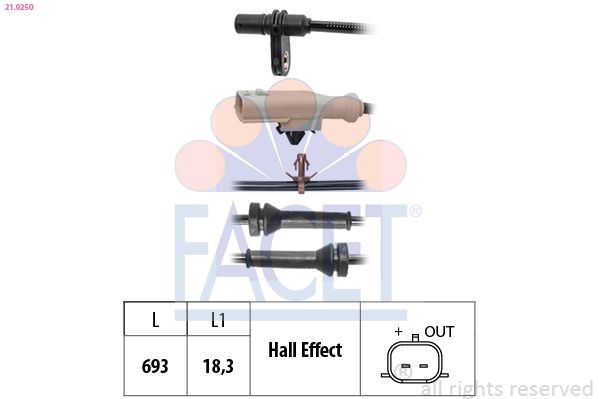 FACET 4.7203: Süütesüsteemikomplekt