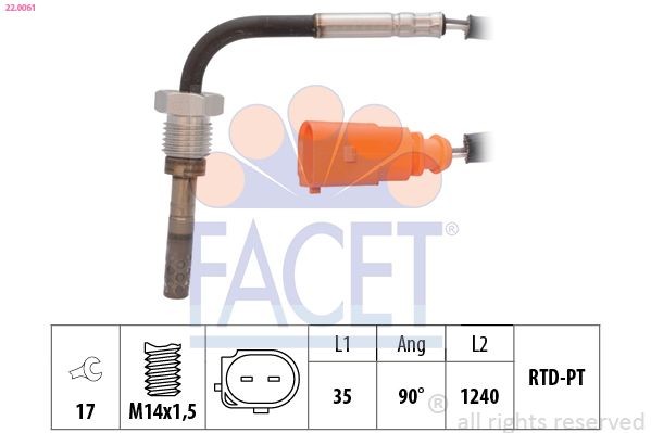 FACET 4.8614: Set cablaj aprinder