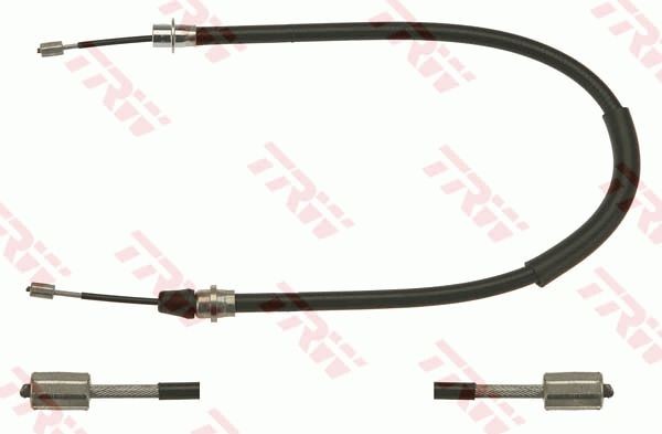 TRW GCH1702: Cablu, frana de parcare 630mm