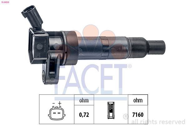 FACET 9.6184: Süütepool Made in Italy - OE Equivalent