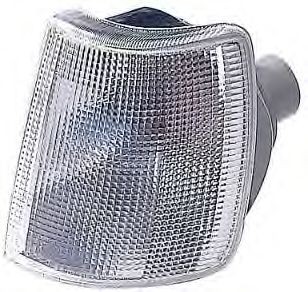 VAN WEZEL 4911906: Semnalizator fata dreapta, alb, cu suport bulb