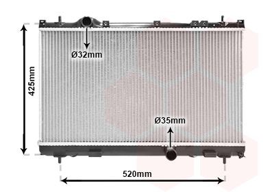 VAN WEZEL 07002101: Radiateur