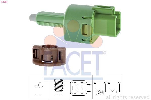 FACET 7.1254: Piduritulelüliti Made in Italy - OE Equivalent
