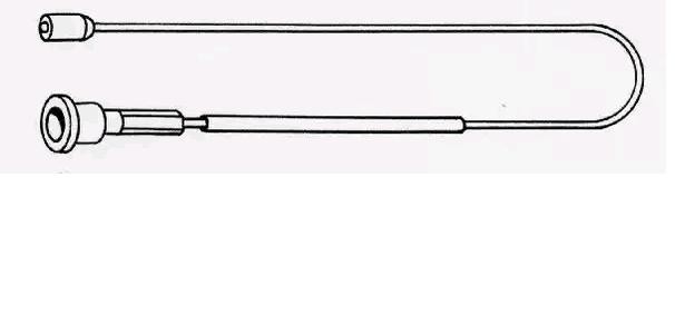 MAPCO 5604: Cablu, frana de parcare spate dreapta, 832mm, cu acceasorii